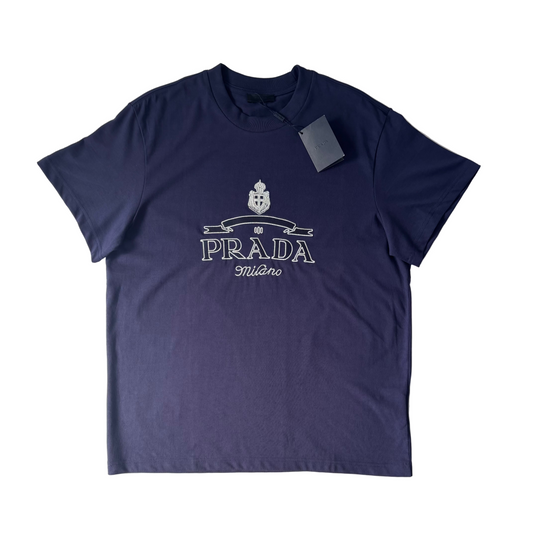 Playera Prada Azul Marino